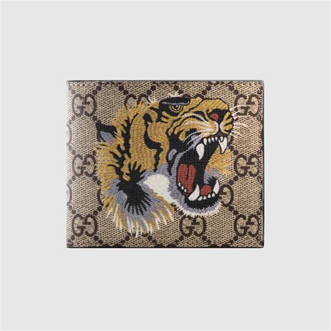 gucci billfold wallets|Gucci men's wallet tiger.